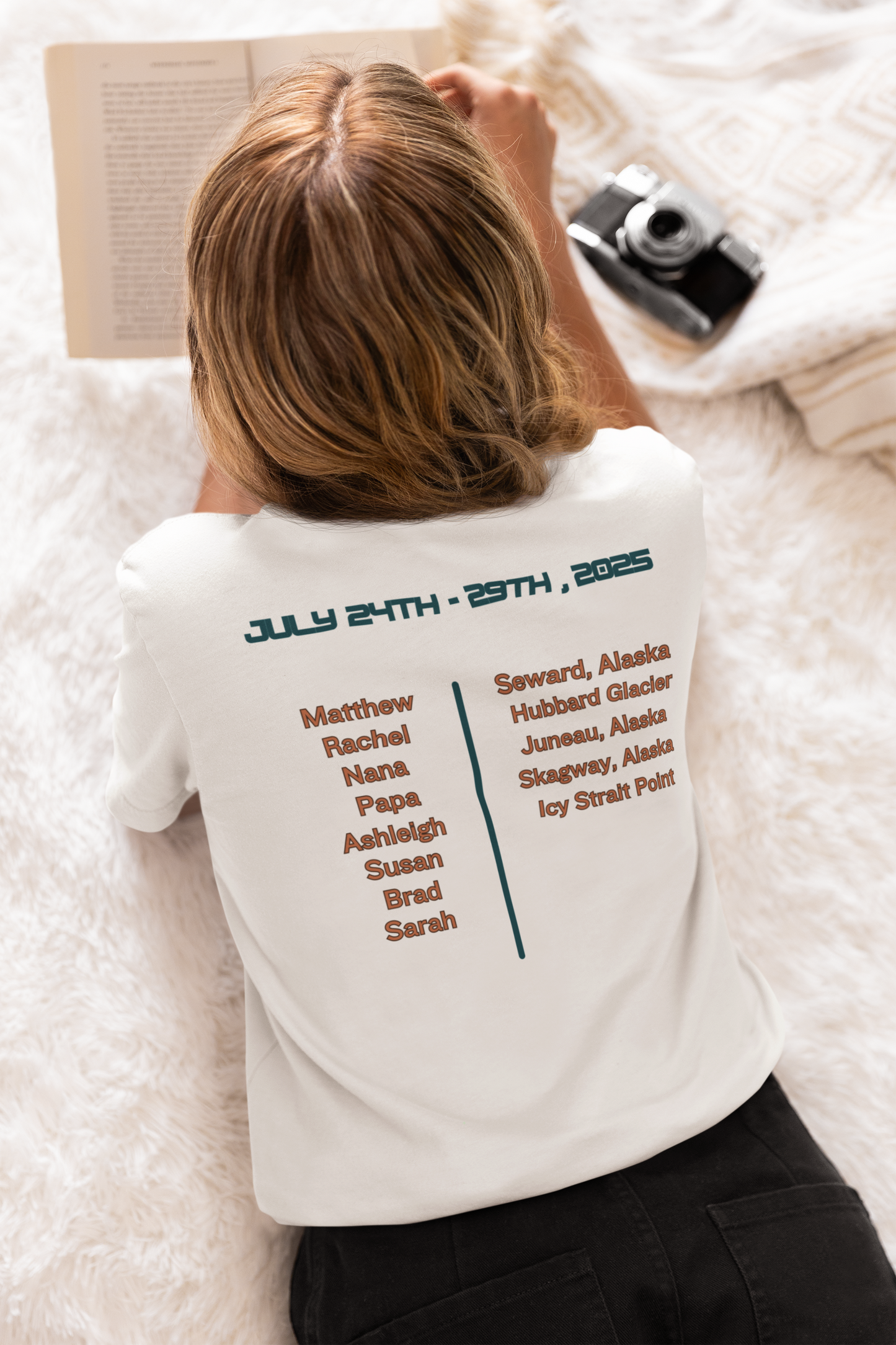 Personalized Alaska Cruise Unisex T Shirt 2 | Gildan 8000